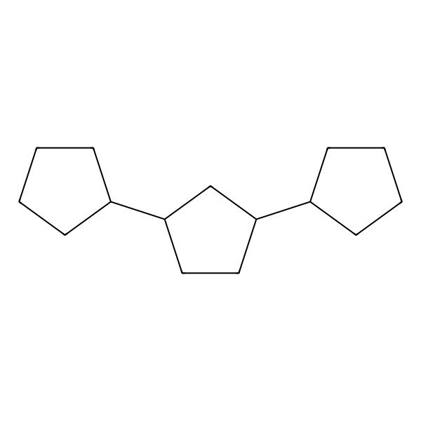 2D Structure of 1,3-Dicyclopentylcyclopentane