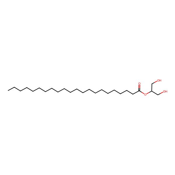 2D Structure of 1,3-Dihydroxypropan-2-yl docosanoate