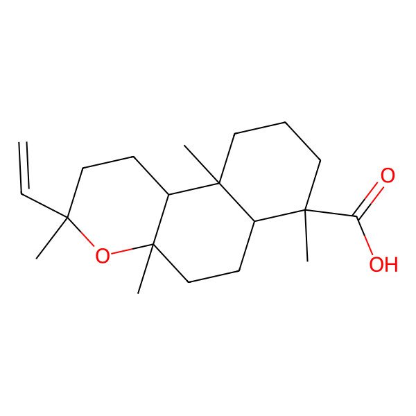 2D Structure of 13-epi-Manoyl oxide-18-oic acid