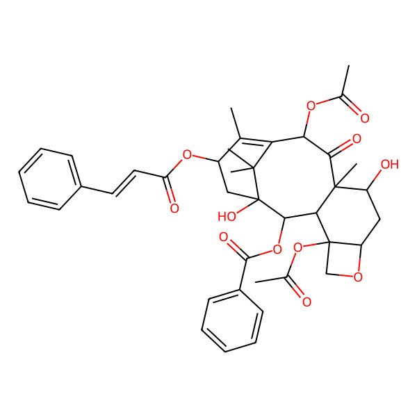 2D Structure of 13-O-Cinnamoylbaccatin III
