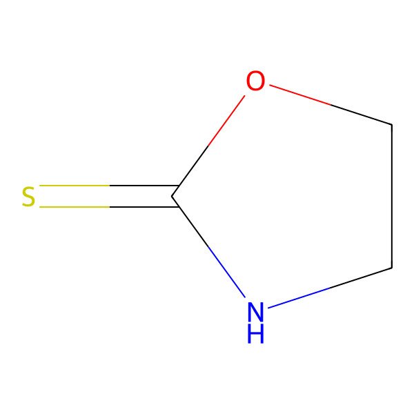 2D Structure of 1,3-Oxazolidine-2-thione 2D Structure of 1,3-Oxazolidine-2-thione