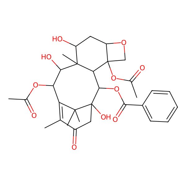 2D Structure of 13-Oxo-7, 9-bisdeacetylbaccatin VI