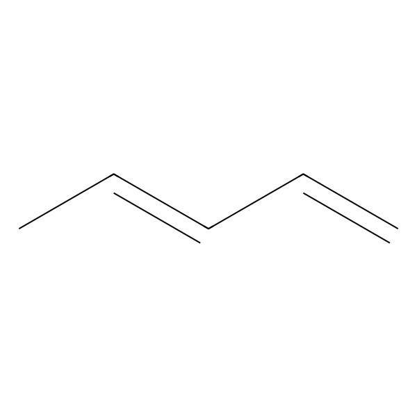2D Structure of 1,3-Pentadiene 2D Structure of 1,3-Pentadiene