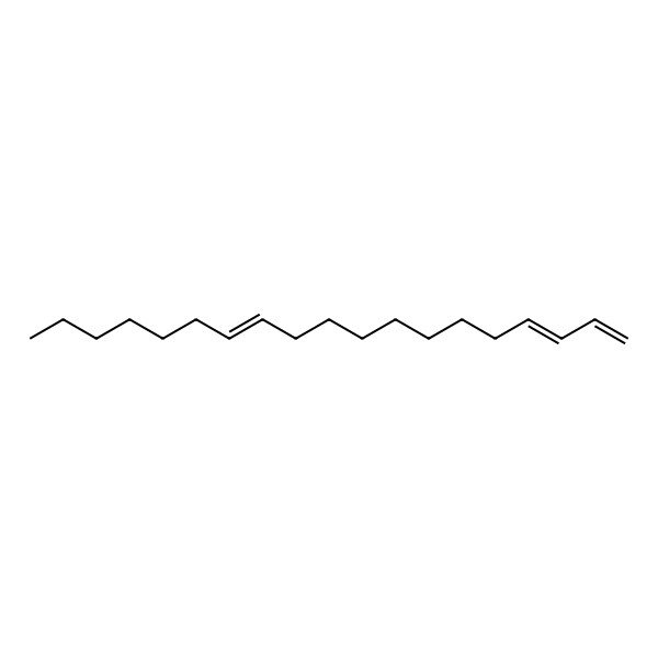 2D Structure of 1,3,12-Nonadecatriene 2D Structure of 1,3,12-Nonadecatriene