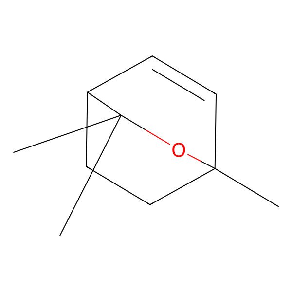 2D Structure of 1,3,3-Trimethyl-2-oxabicyclo[2.2.2]oct-5-ene
