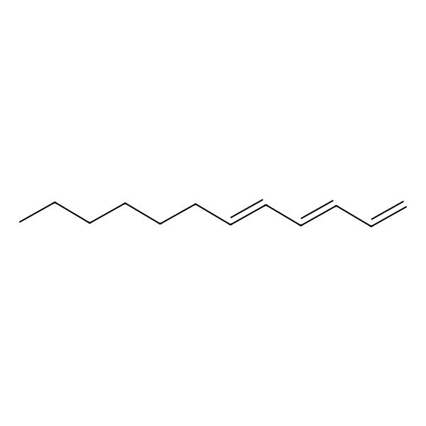 2D Structure of (3E,5E)-1,3,5-Dodecatriene