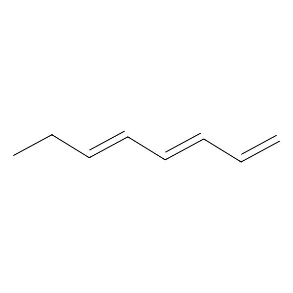 2D Structure of 1,3,5-Octatriene