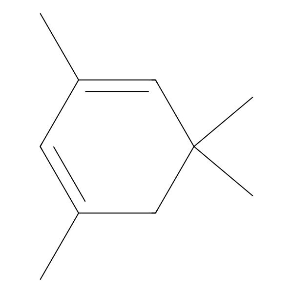 2D Structure of 1,3,5,5-Tetramethyl-1,3-cyclohexadiene