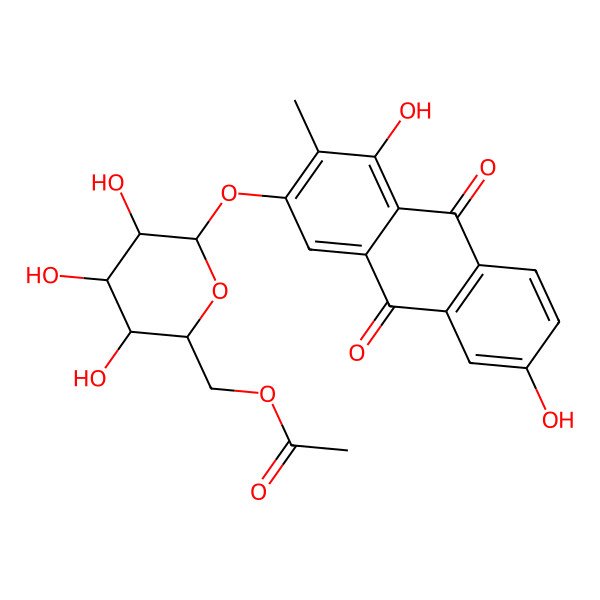 2D Structure of 1,3,6-Tmaqag