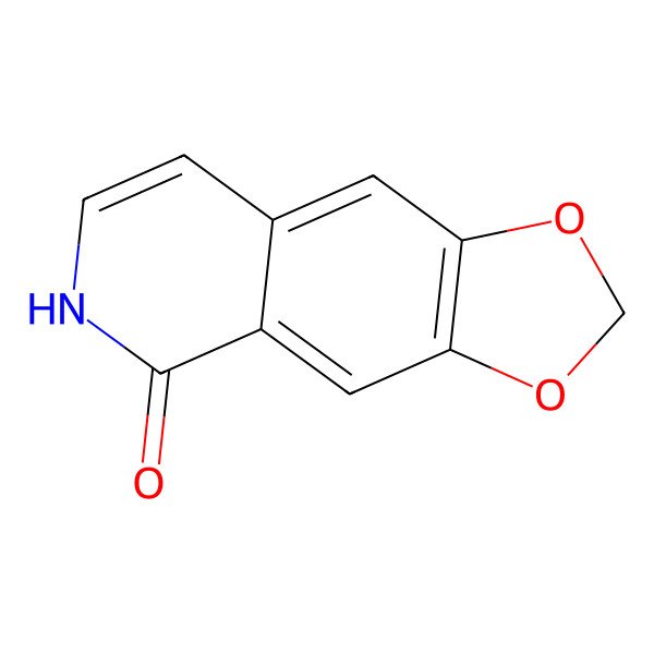 2D Structure of [1,3]Dioxolo[4,5-g]isoquinolin-5(6H)-one