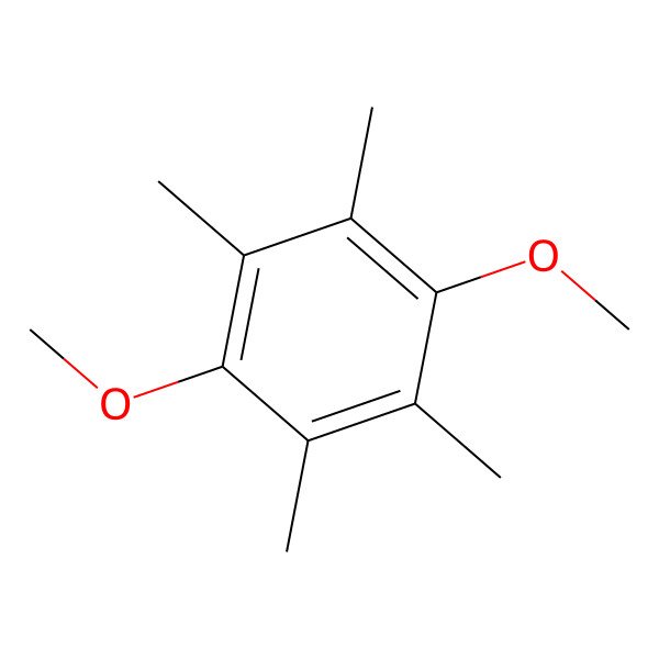 2D Structure of 1,4-Dimethoxy-2,3,5,6-tetramethylbenzene