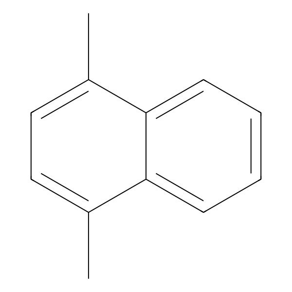 2D Structure of 1,4-Dimethylnaphthalene
