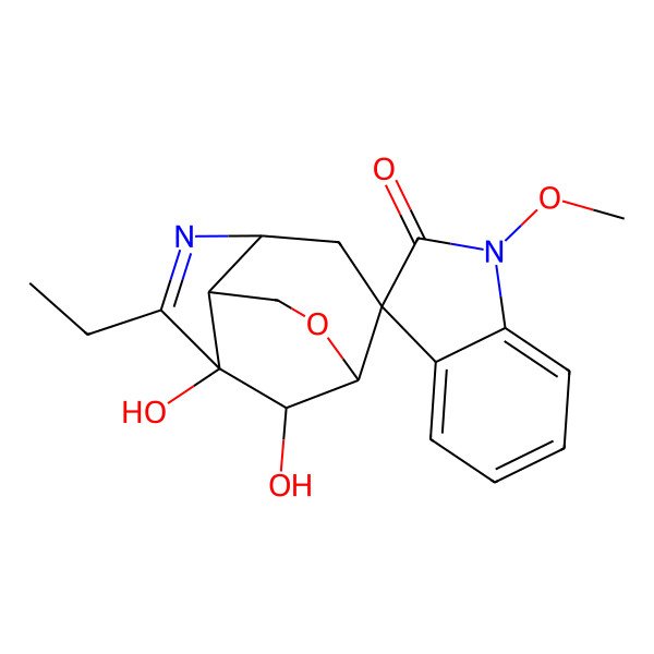 2D Structure of 14,15-Dihydroxygelsenicine