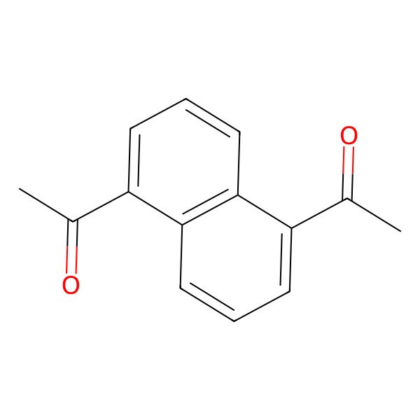 2D Structure of 1,5-Diacetylnaphthalene