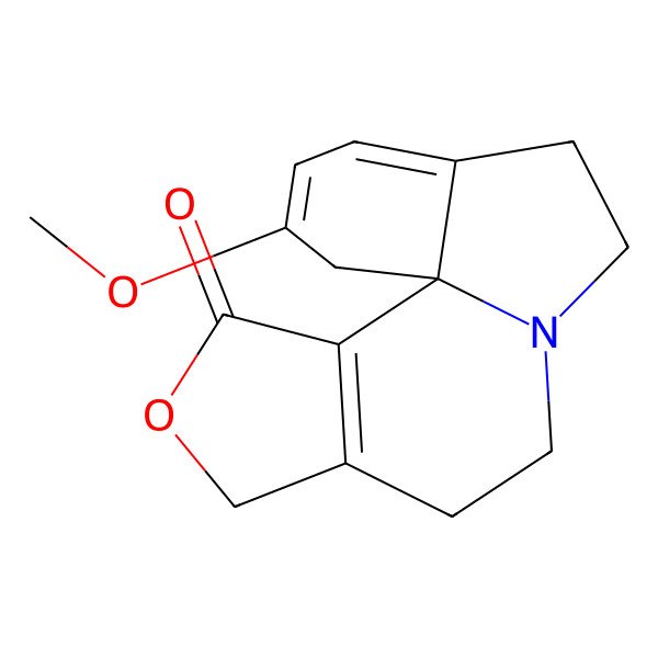 2D Structure of 15-Methoxy-4-oxa-9-azatetracyclo[7.7.0.01,12.02,6]hexadeca-2(6),12,14-trien-3-one