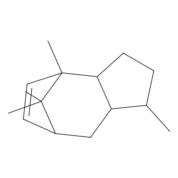 2D Structure of 1,5,11,11-Tetramethyltricyclo[6.2.1.02,6]undec-9-ene