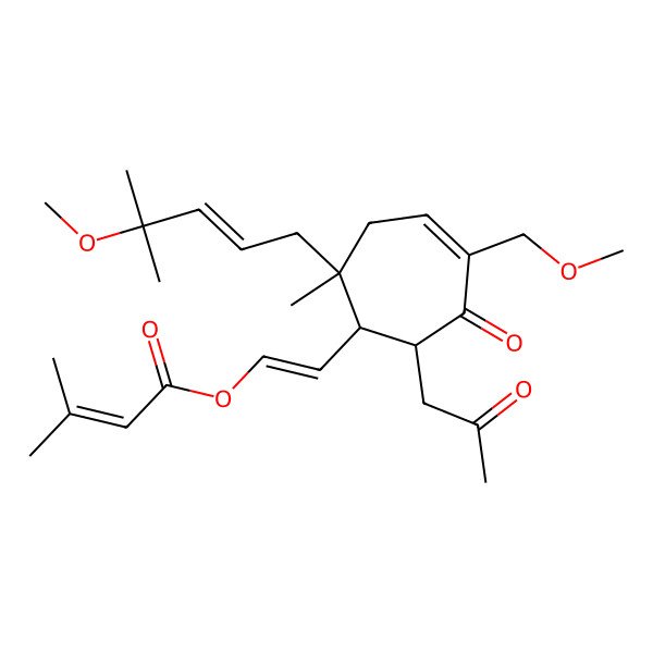 2D Structure of 15,18-Di-O-methylvibsanin H