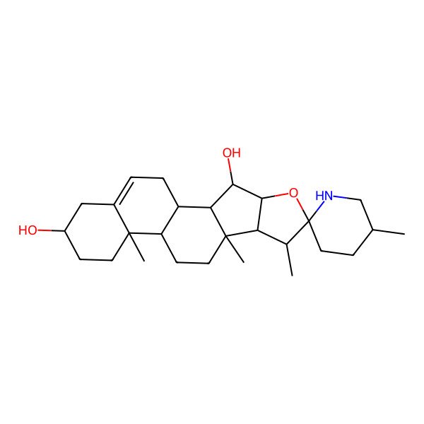 2D Structure of 15alpha-Hydroxysolasodine