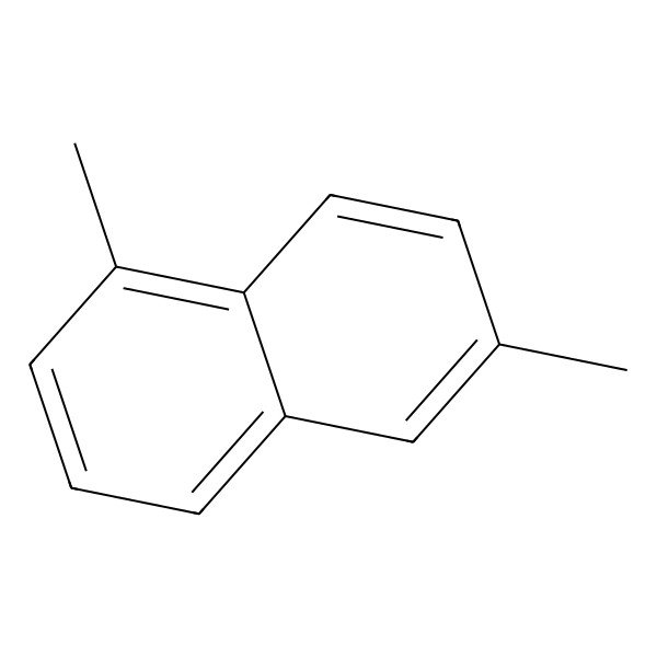 2D Structure of 1,6-Dimethylnaphthalene