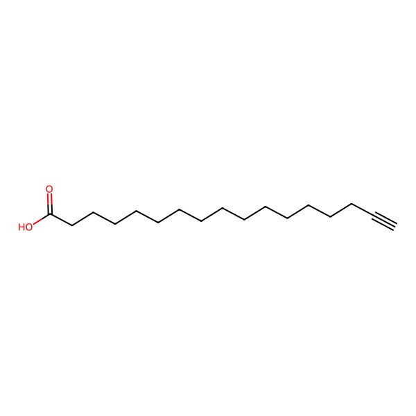 2D Structure of 16-Heptadecynoic acid