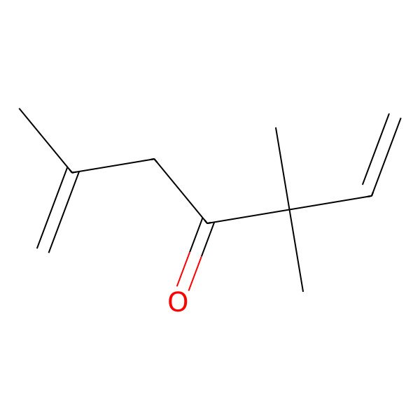 2D Structure of 1,6-Heptadien-4-one, 2,5,5-trimethyl-