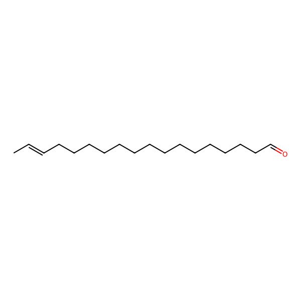 2D Structure of 16-Octadecenal