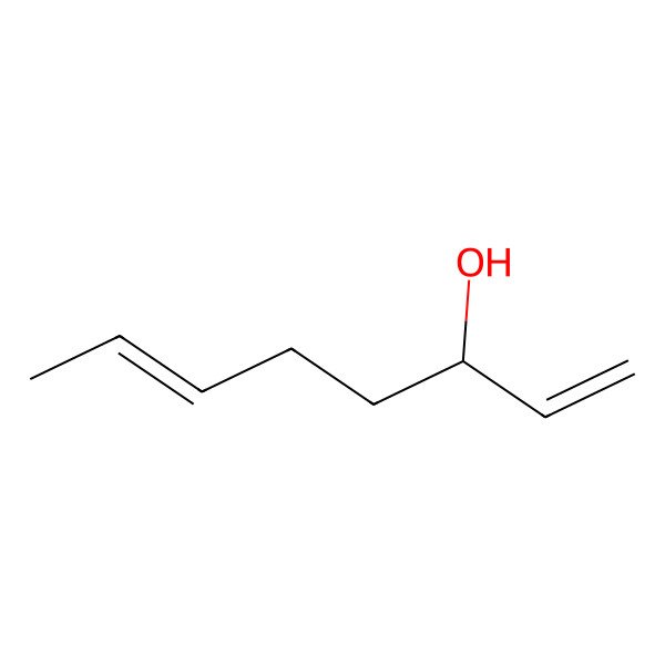 2D Structure of 1,6-Octadien-3-ol 2D Structure of 1,6-Octadien-3-ol