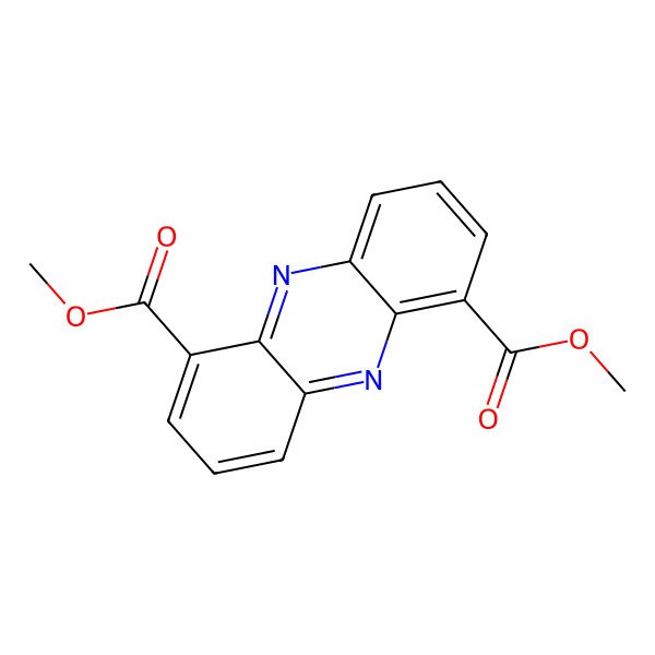 2D Structure of 1,6-Phenazinedicarboxylic acid dimethyl ester