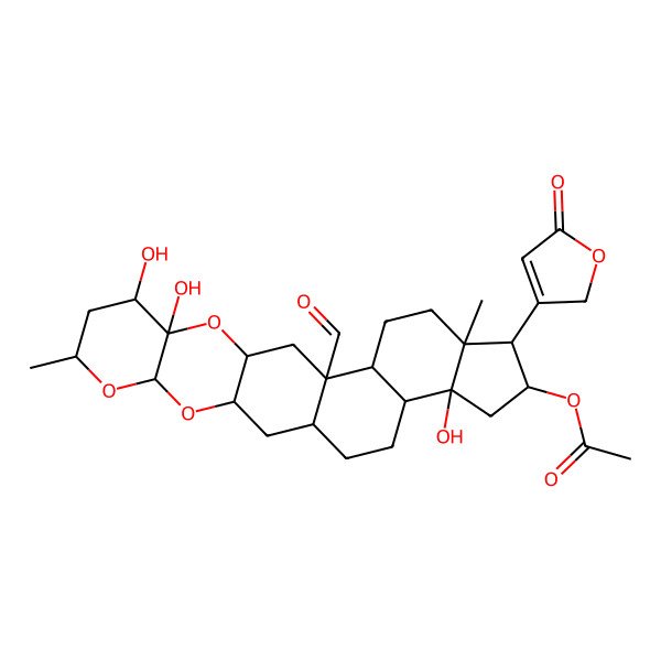 2D Structure of 16alpha-Acetoxycalactin