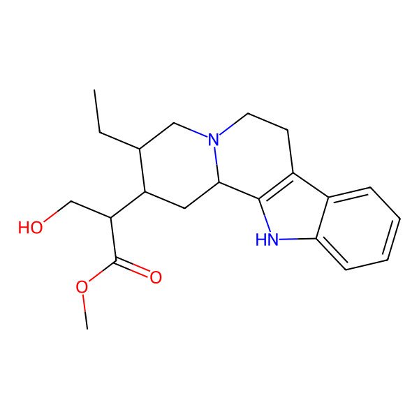 2D Structure of (16R)-Dihydrositsirikine
