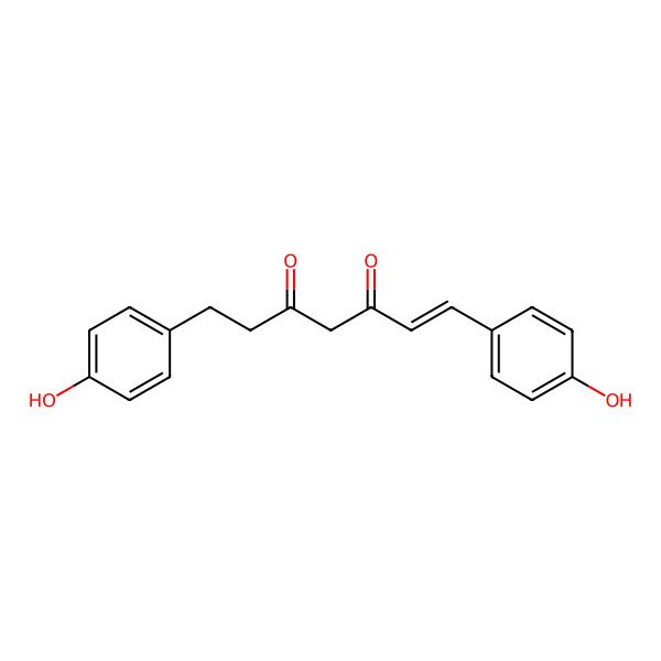 2D Structure of 1,7-Bis(4-Hydroxyphenyl)-1-Heptene-3,5-Dione 2D Structure of 1,7-Bis(4-Hydroxyphenyl)-1-Heptene-3,5-Dione