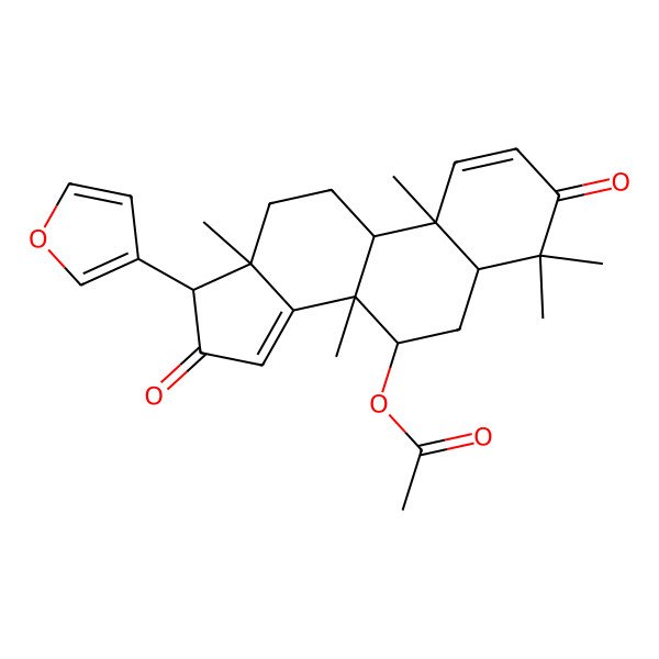 2D Structure of 17-Epiazadiradione 2D Structure of 17-Epiazadiradione