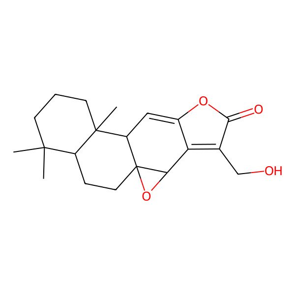 2D Structure of 17-hydroxyjolkinolide A