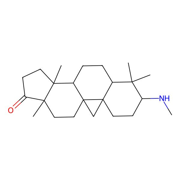 2D Structure of 17-Oxocycloprotobuxine