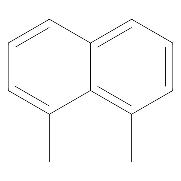 2D Structure of 1,8-Dimethylnaphthalene