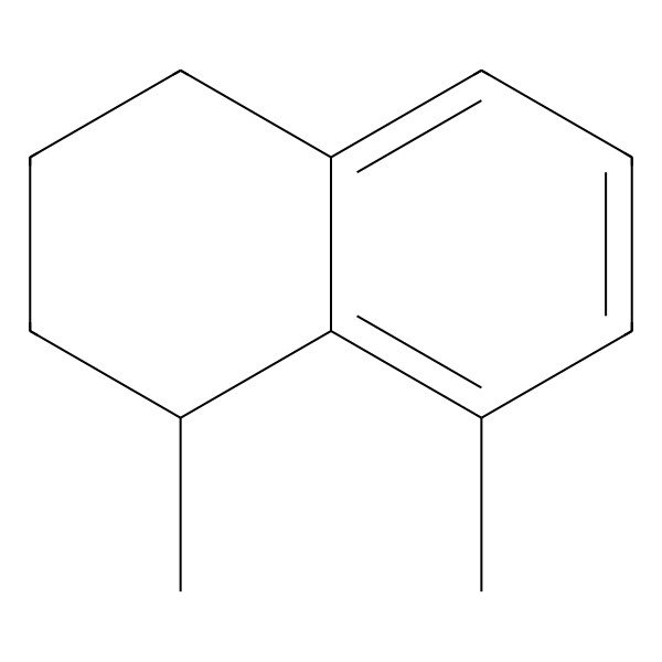 2D Structure of 1,8-Dimethyltetralin