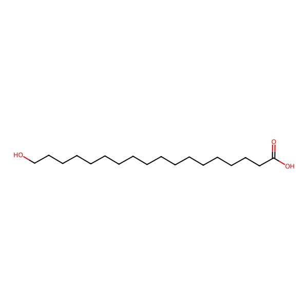 2D Structure of 18-Hydroxyoctadecanoic acid