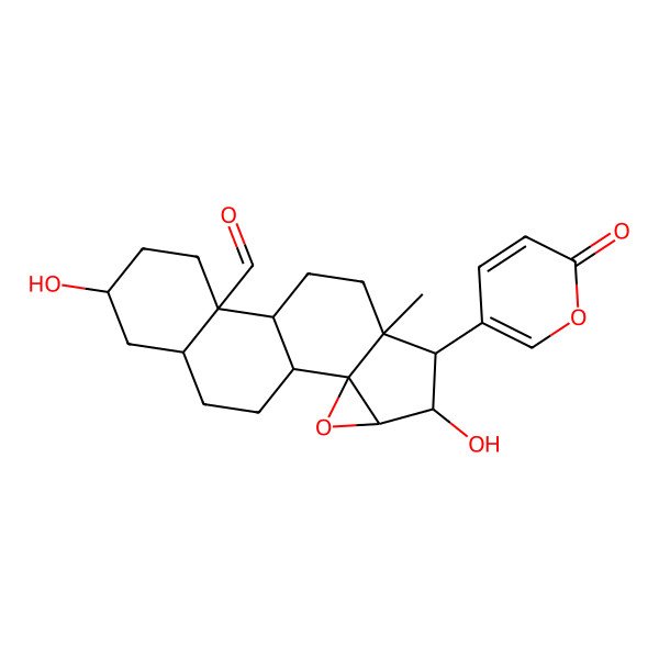 2D Structure of 19-Oxodesacetylcinobufagin