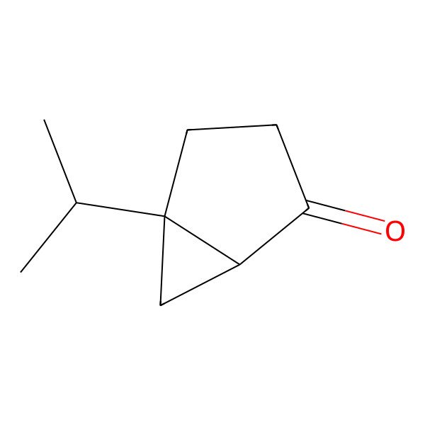 2D Structure of (1S,5R)-5-propan-2-ylbicyclo[3.1.0]hexan-2-one
