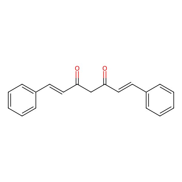 2D Structure of (1E,6E)-1,7-diphenylhepta-1,6-diene-3,5-dione