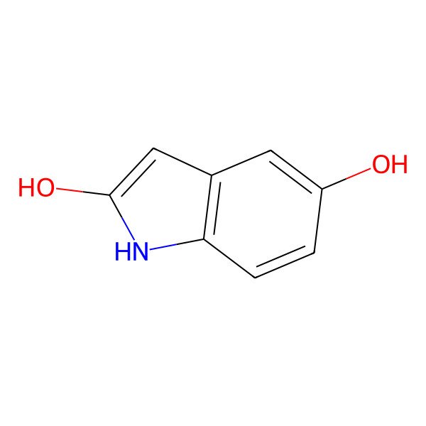 2D Structure of 1H-Indole-2,5-diol 2D Structure of 1H-Indole-2,5-diol