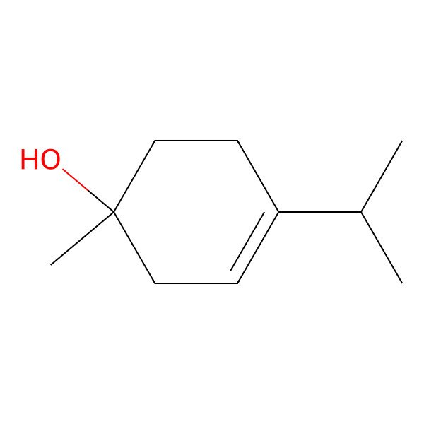 2D Structure of (1R)-1-methyl-4-propan-2-ylcyclohex-3-en-1-ol