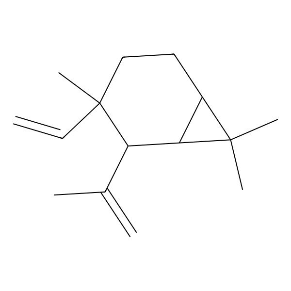 2D Structure of (-)-Bicycloelemene