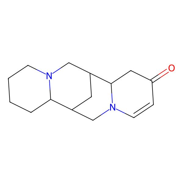 2D Structure of (1R,2R,9R,10S)-7,15-diazatetracyclo[7.7.1.02,7.010,15]heptadec-5-en-4-one