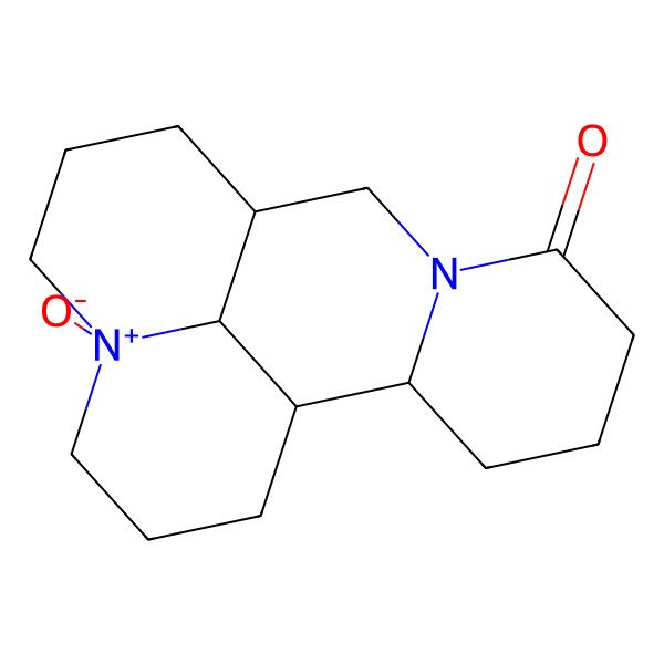 2D Structure of (1R,2R,9R,13R,17S)-13-oxido-7-aza-13-azoniatetracyclo[7.7.1.02,7.013,17]heptadecan-6-one