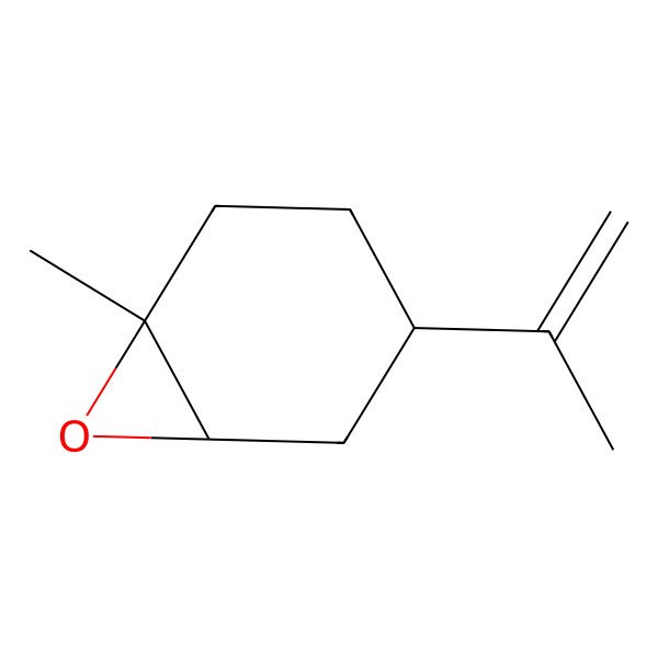 2D Structure of (1R,4R,6S)-1-methyl-4-(prop-1-en-2-yl)-7-oxabicyclo[4.1.0]heptane