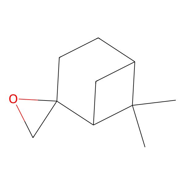 2D Structure of (1S,2S,5R)-(+)-2,10-Epoxypinane