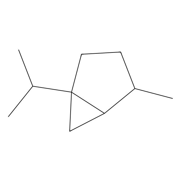 2D Structure of (1S,4R)-4-methyl-1-propan-2-ylbicyclo[3.1.0]hexane