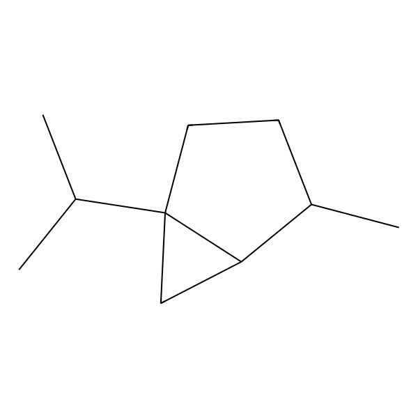 2D Structure of (1S,4S,5S)-4-methyl-1-propan-2-ylbicyclo[3.1.0]hexane