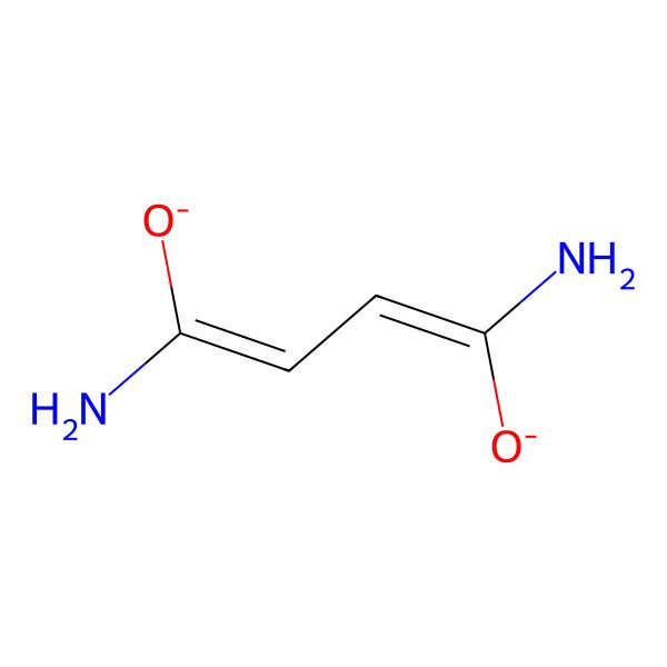 2D Structure of (1Z,3E)-1,4-diaminobuta-1,3-diene-1,4-diolate